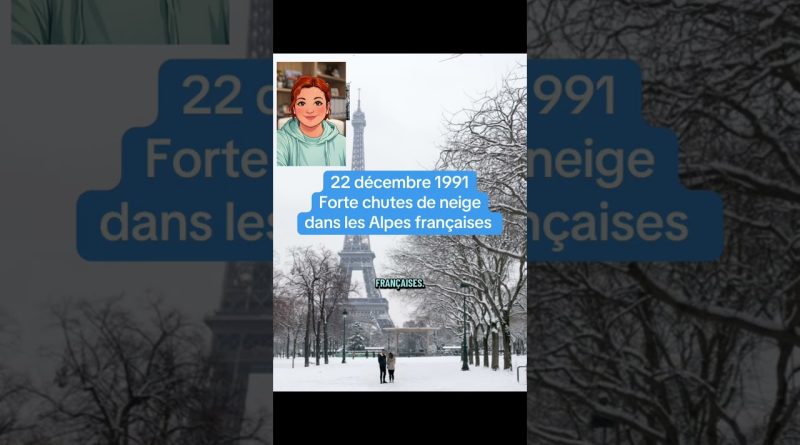 22 décembre 1991 : Une date marquante de l'histoire
