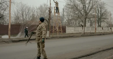 « On recouvre dix kilomètres par jour : la vie en Ukraine sous les filets antidrones »