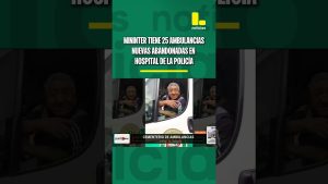 25 ambulances neuves laissées à l'abandon à l'hôpital de la Police