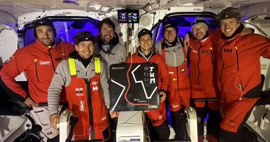 Thomas Coville établit un nouveau record à Bonne Espérance lors de sa traversée