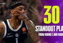30 Actions Qui Ont Marqué les Rounds 1 et 2 de l'EuroLeague