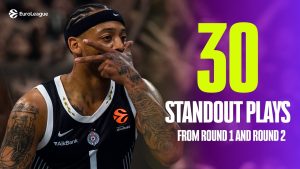 30 Actions Qui Ont Marqué les Rounds 1 et 2 de l'EuroLeague