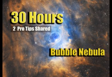 Capturer la Nebuleuse de la Bulle : 30 Heures d’Astrophotographie 30 heures à photographier la Nébuleuse de la Bulle depuis chez moi