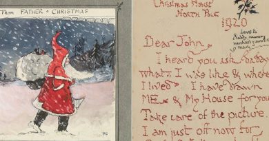 J. R. R. Tolkien, auteur du 'Seigneur des anneaux', écrivait pour le père Noël