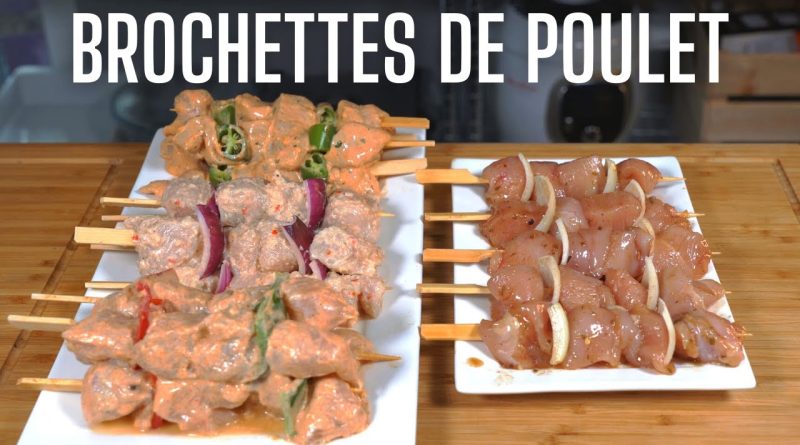 4 Recettes Savoureuses de Brochettes de Poulet au Barbecue