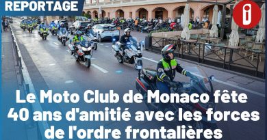 40 ans d'amitié entre le Moto Club de Monaco et les forces frontalières