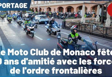 40 ans d'amitié entre le Moto Club de Monaco et les forces frontalières