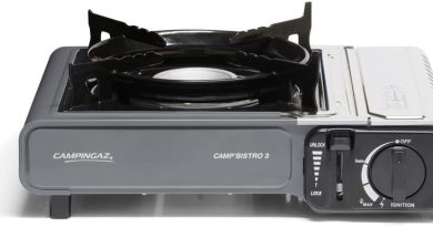 Campingaz Camp Bistro 3 réchaud à gaz | Réchaud léger à 1 brûleur | Puissance de 2200 W | Réchaud extérieur compact |Avec mallette de transport| Ideal pour le camping et le kit d&rsquo;urgence 72h – Le détail qui change tout au quotidien