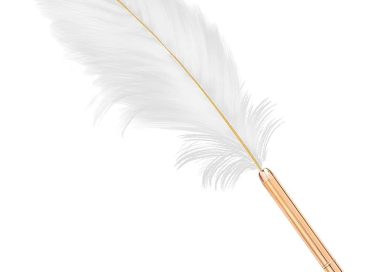 Stylo à bille plume blanche rétro stylo à signature exquise stylo à bille rechargeable pour cadeau d&rsquo;affaires de bureau de mariage – Le détail qui change tout au quotidien