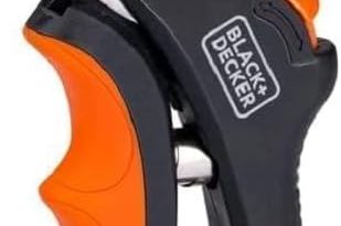 BLACK+DECKER Cisaille de Jardin – Ciseaux à Bois – Secateur de Jardin avec Lames en acier trempé – Branches d&rsquo;un Diamètre de 13 mm – Taille 20,3 cm – Acier – Noir/Orange – Pourquoi ce produit mérite votre attention