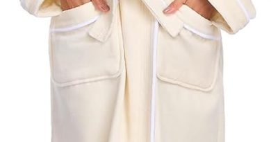 YEAUPE PRO Peignoir de Bain Femme, 100% Coton avec Capuche – Certifié OEKO-TEX® – Robe de Chambre Eponge 2 Poches, Ceinture – Doux, Absorbant et Confort – Le détail qui change tout au quotidien YEAUPE PRO Peignoir de Bain Femme, 100% Coton avec Capuche – Certifié OEKO-TEX® – Robe de Chambre Eponge 2 Poches, Ceinture – Doux, Absorbant et Confort – Le détail qui change tout au quotidien