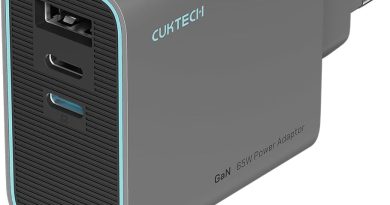 CUKTECH Chargeur USB C 65W, 3 Ports GaN III et PPS PD3.0 Chargeur Rapide, Chargeur 65W USB C Rapide Compatible avec MacBook Air/Pro, iPad Pro, iPhone 16/15/14/13, Samsung S24/S23, Xiaomi, Switch – Pourquoi ce produit mérite votre attention