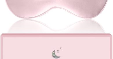 Masque de Nuit, Masque de Sommeil Antiallergique et Occultant en Soie Pure à 100%, Avec Bandeau Réglable, Convient Aux Hommes et Aux Femmes (Rose) – Le détail qui change tout au quotidien