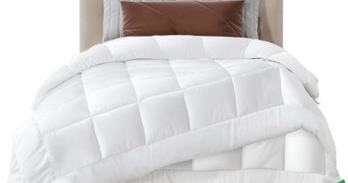 vounot® Couette 4 Saisons 135×200 cm 3 en 1-200g/m²+ 300g/m²= 500g/m² Couette Hiver en Microfibre Couverture Douce avec Rembourrage Moelleux Certifiée Oeko-Tex Blanc – Le détail qui change tout au quotidien