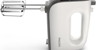 Philips Série 5000 Batteur Mixeur – Puissance 450 W, Fouets Coniques pour Pâte Aérée, 5 Vitesses + Turbo, Éjection Facile des Accessoires, Clip Attache-Cordon (HR3741/00) – Pourquoi ce produit mérite votre attention