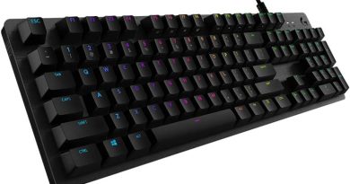 Logitech G512 Clavier Gamer Mécanique, Eclairage RGB LIGHTSYNC, Tactile Switchs GX Brown, Alliage Aluminium 5052, Touches de Fonction Complètes, Relais USB, Français AZERTY – Noir – Pourquoi ce produit mérite votre attention