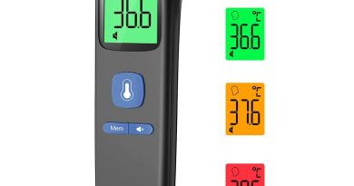 Thermomètre Frontal Sans Contact, Thermometre Bebe, Thermomètre Médical Numérique Infrarouge pour Adultes, Lecture Précise avec Ecran LCD, Mode Muet, Rappel de Mémoire (Noir) – Pourquoi ce produit mérite votre attention