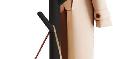 edihome, Porte Manteau sur Pieds, en bois, pour vêtements, 8 crochets, 172 x 38 x 38 cm, pour entrée, couloir ou chambre (Noir) – Pourquoi ce produit mérite votre attention