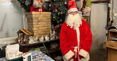 Michel Daboux prêt à tout pour attirer quelques pères Noël supplémentaires !