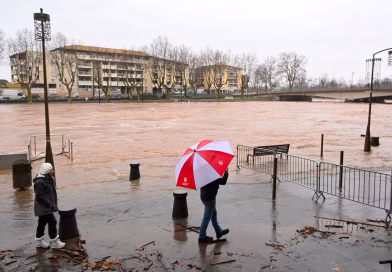 Fin de la vigilance rouge crues dans l’Hérault, épisode neigeux prévu en Ardèche et Drôme