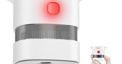 Heiman Mini détecteur de fumée, Batterie Amovible – Durée de Vie de 10 Ans (Batterie Incluse), Prix Reddot/CE/en 14604, Mondial photoélectrique détecteur de fumée pour Maison/Magasin/Société/École – Pourquoi ce produit mérite votre attention