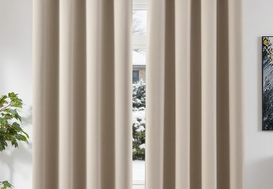 TOPICK Rideau Occultant Rideaux Isolation Lumineux, 140x175cm (LxH) Lot de 2 à Oeillets, Tenture Opaque Moderne Decoration, pour Chambre Maison Salon Porte Bureau Intérieurs, Beige – Pourquoi ce produit mérite votre attention