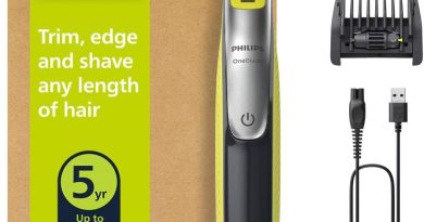 Philips OneBlade 360 hybride Visage : rasoir/tondeuse à barbe électrique, avec innovation lames 360, 2 lames 360 pour le visage, 1 sabot réglable 5 en 1 (modèle QP2734/30) – Pourquoi ce produit mérite votre attention