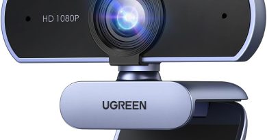 UGREEN Webcam Full HD 1080P 30FPS Caméra USB PC Mise au Point Fixe Deux Micro 360 Degrés Rotation Plug Play Windows MacOS Linux Youtube Streaming Skype Appel Vidéo Zoom Vidéoconférence (Gris) – Pourquoi ce produit mérite votre attention