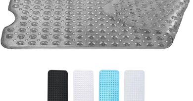 Zuvo Tapis de Bain Antidérapant Extra Long 100 x 40 cm | Ventouses Puissantes & Anti-Moisissure | Lavable en Machine | Sécurité Enfants & Séniors | Gris – Pourquoi ce produit mérite votre attention