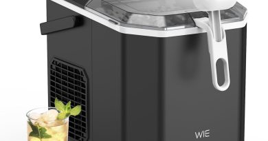 WIE Machine à Glaçons 12kg/24h – Silencieuse, Autonettoyante et Portable Avec Pelle à Glaçons – Pour Maison, Cuisine, Camping – Pourquoi ce produit mérite votre attention