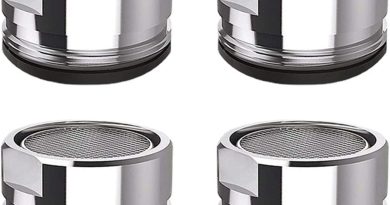 VEGCOO 4 Pcs Mousseur Robinet M24 Filtre de Robinet en Acier Inoxydable Aérateur de Robinet Filtre de Robinet de Salle de Bain de Cuisine – Le détail qui change tout au quotidien