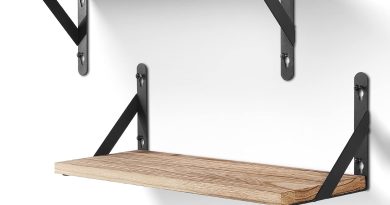 AGM Lot de 2 étagères murales en Bois – Profondeur : 15 cm – Longueur : 42,5 cm – pour Salon, Chambre à Coucher, Salle de Bain, Cuisine, Bureau – Pourquoi ce produit mérite votre attention