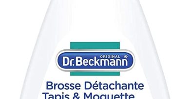 Dr. Beckmann Brosse Détachante Tapis & Moquette | Elimine les taches et odeurs tenaces | Brosse applicatrice incluse (650 ml, lot de 1) – Le détail qui change tout au quotidien