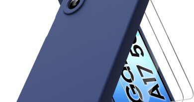 Coque Compatible avec Samsung Galaxy A17 4G/5G, 2 Film de Protection en Verre trempé, Housse Souple en TPU en Silicone Liquide, Housse en Caoutchouc Antichoc – Bleu Nuit – Pourquoi ce produit mérite votre attention