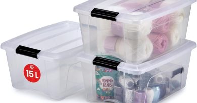 Iris Ohyama, Lot de 3 boîtes de rangement, Boite de rangement, Boite plastique, , 15L, Empilable,Chambre,Salon, Salon, Garage – New Top Box NTB-15 – Transparent – Pourquoi ce produit mérite votre attention