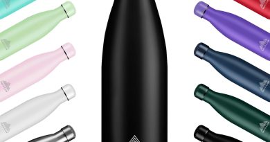 Mont-Clair l&rsquo;O Gourde isotherme – Bouteille isotherme sans BPA – Gourde inox 1L, 24h froid & 12h chaud – Bouteille d&rsquo;eau en acier – 1L, Noir – Le détail qui change tout au quotidien