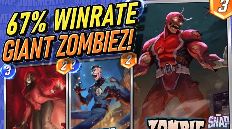 67% WR : OTA transforme ZOMBIEZ en méta dans Marvel Snap !