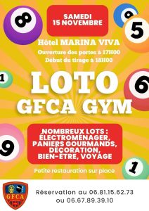 LOTO GFCA GYMNASTIQUE : Remerciements aux participants et bénévoles