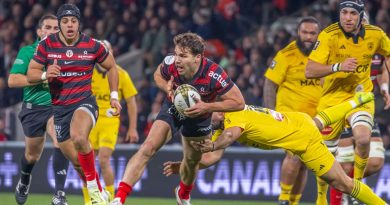 Toulouse pulvérise La Rochelle : un score record propulse le Stade toulousain sur le trône du Top 14 pour le réveillon 2025 Top 14 : Toulouse écrase le Stade rochelais et termine l’année 2025 sur le trône