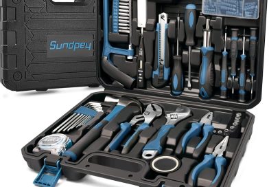 Sundpey Malette à Outils 148 Pièces – Caisse à Outils Complète Portable avec Tournevis et Pinces – Kit d’Outils Idéal pour Maintenance Quotidienne à la Maison ou au Garage Bleu – Le détail qui change tout au quotidien