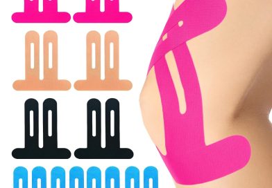 10 pièces de bandes de kinésiologie prédécoupées, bandes de kinésiologie pour le genou, 4 couleurs de patchs musculaires pour le genou, bandes de physio professionnelles imperméables et douces pour la – Le détail qui change tout au quotidien