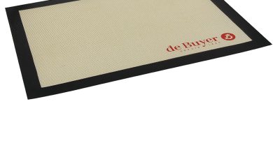 De Buyer – Tapis de cuisson en silicone micro aéré AIRMAT – 40 x 30 cm -, Beige – Le détail qui change tout au quotidien