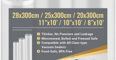 Rouleau Sous Vide Alimentaire, 3 Packs 28/25/20 x 300cm Sac Sous Vide, Convient à Tous Machine Sous Vide, Sachet Sous Vide Alimentaire Sans BPA – Le détail qui change tout au quotidien