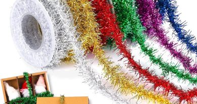 Guirlande Noel 6 Pièces,Lot Guirlande Sapin de Noel de Noel Fil Métallique,Decoration Noël Sapin Guirlandes 6 Couleurs,pour Les Cadeaux Festifs et LesDécorations de Noël – Le détail qui change tout au quotidien