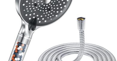 YEAUPE PRO Pommeau de Duche avec tuyau 1,6M, Pommeau de Douche Anti calcaire Grand (⌀130mm), Economie Deau, 6 types de jets, Haute Pression, Chrome – Pourquoi ce produit mérite votre attention