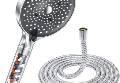 YEAUPE PRO Pommeau de Duche avec tuyau 1,6M, Pommeau de Douche Anti calcaire Grand (⌀130mm), Economie Deau, 6 types de jets, Haute Pression, Chrome – Pourquoi ce produit mérite votre attention