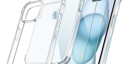 FLLAO 4 en 1 Coque pour iPhone 15 avec 2 Verre Trempé et 1 Caméra Protecteur, [Coussin d&rsquo;air Intégré] Antichoc Antirayures Bumper Protection Housse pour iPhone 15 6.1&Prime;, Transparent – Le détail qui change tout au quotidien