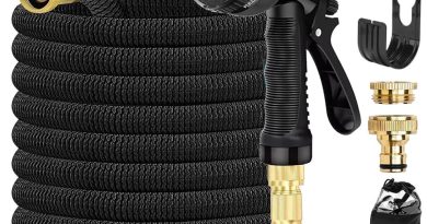 Tuyau Arrosage Extensible 15 m, Tuyau D&rsquo;arrosage Flexible Avec Raccord en Laiton 3/4&prime; et 1/2&prime;, Tête de Pulvérisation avec 8 Fonctions, avec Sac de Rangement, pour Jardin, Camping-Car – Le détail qui change tout au quotidien