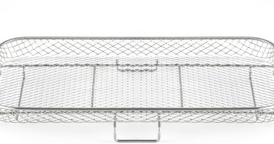 COSORI Accessoires Air fryer Grille de Rôtissage prête à l&rsquo;Emploi Multifonctionnelle Acier Inoxydable 304, Grille de Déshydratation Friteuse Sans Huile de Lavable au lave-vaissell pour Twinfry 10L – Le détail qui change tout au quotidien