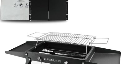 Charmline 34 * 23cm Barbecue Portable, Gril à Charbon Compact Pour L&rsquo;extérieur, Gril à Barbecue Pour le Camping, Les Pique-Niques, Les Jardins et Les Fêtes de Plage, Noir – Pourquoi ce produit mérite votre attention